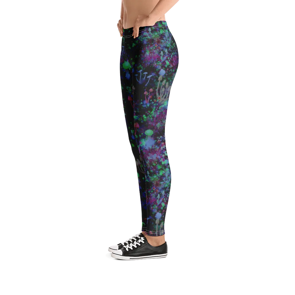 Space Shrooms Leggings