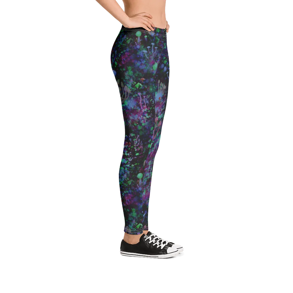 Space Shrooms Leggings