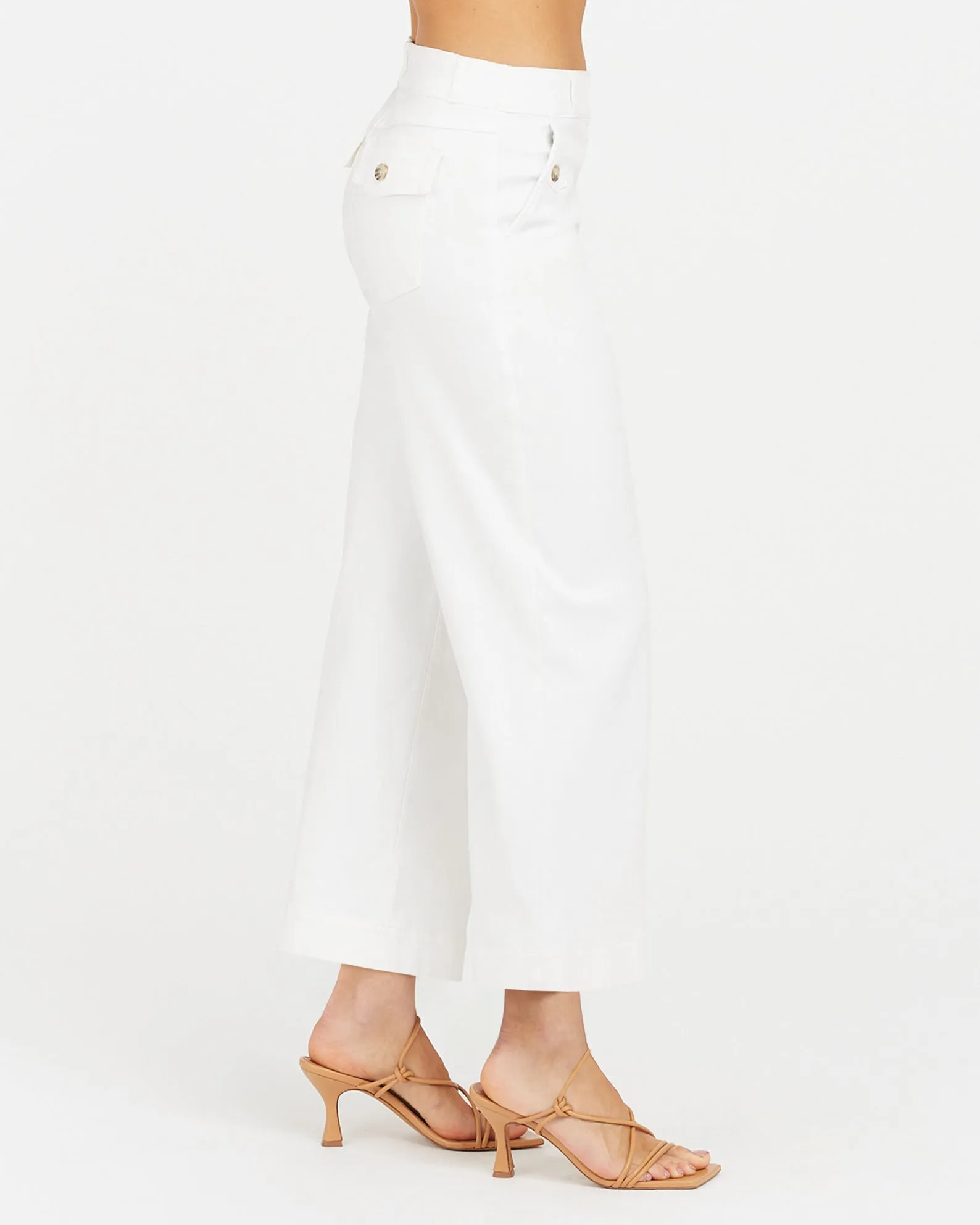 Spanx Soft Cropped Wide Leg Pants