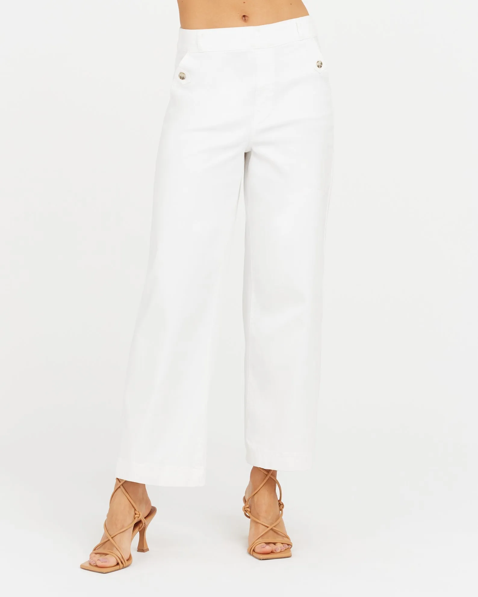 Spanx Soft Cropped Wide Leg Pants