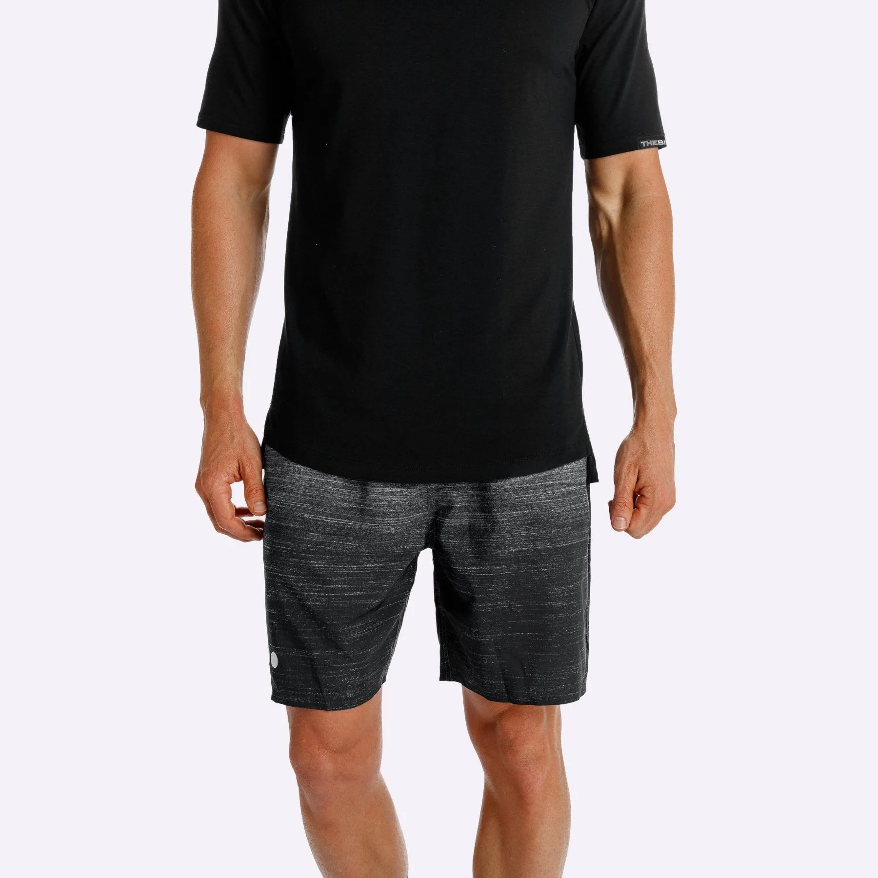 The Brave - Men's Techfit T-Shirt - Black