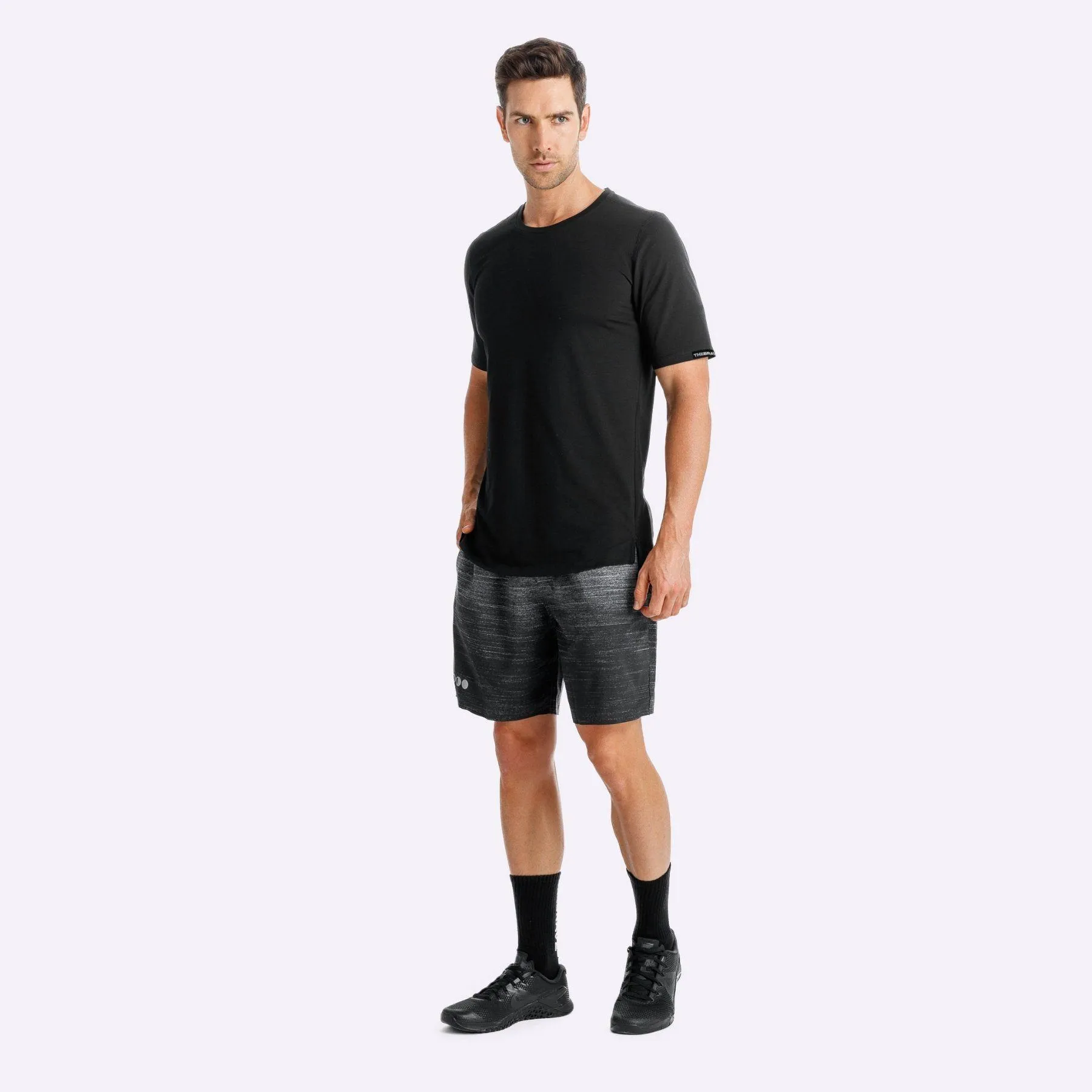 The Brave - Men's Techfit T-Shirt - Black