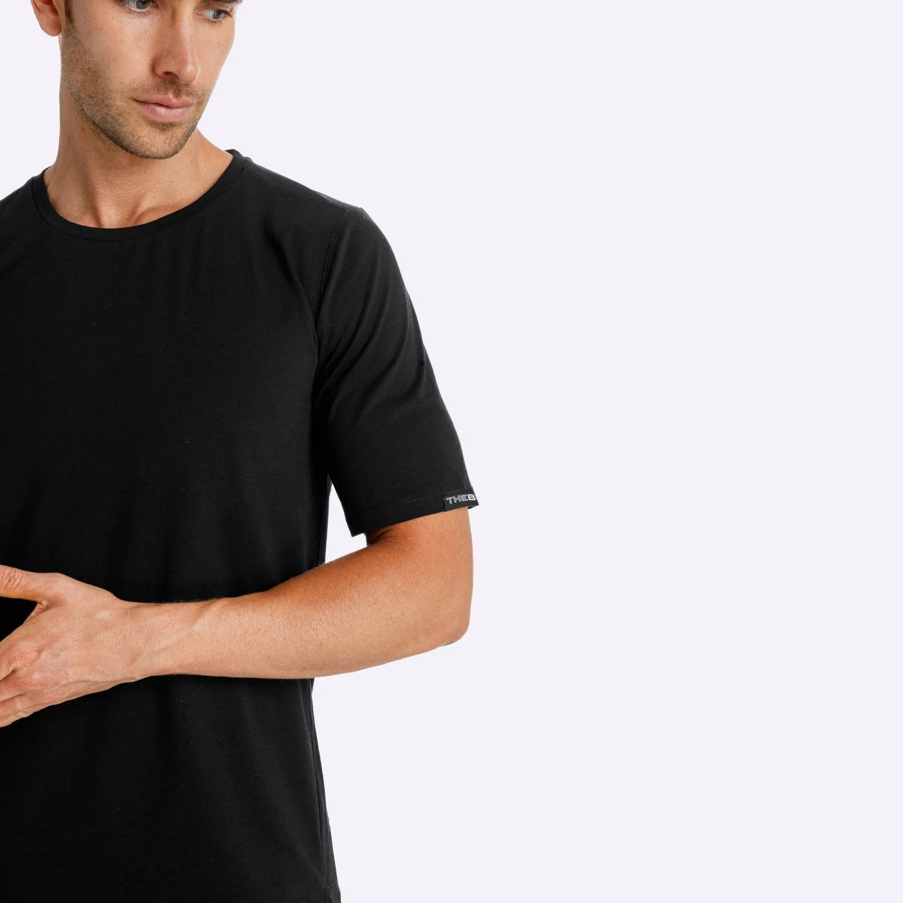 The Brave - Men's Techfit T-Shirt - Black