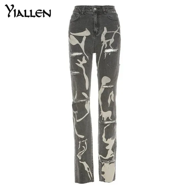 Torn Jeans Woman's