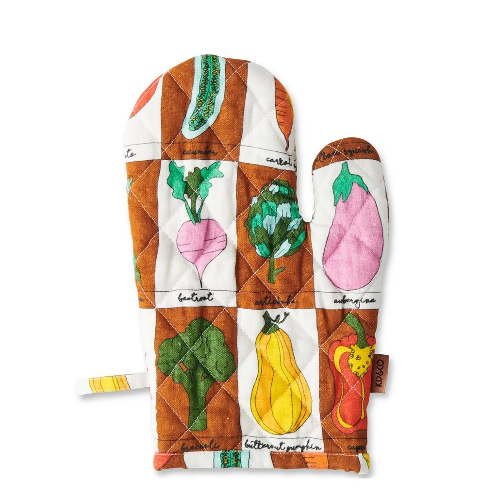Vegie Box Oven Mitt One Size
