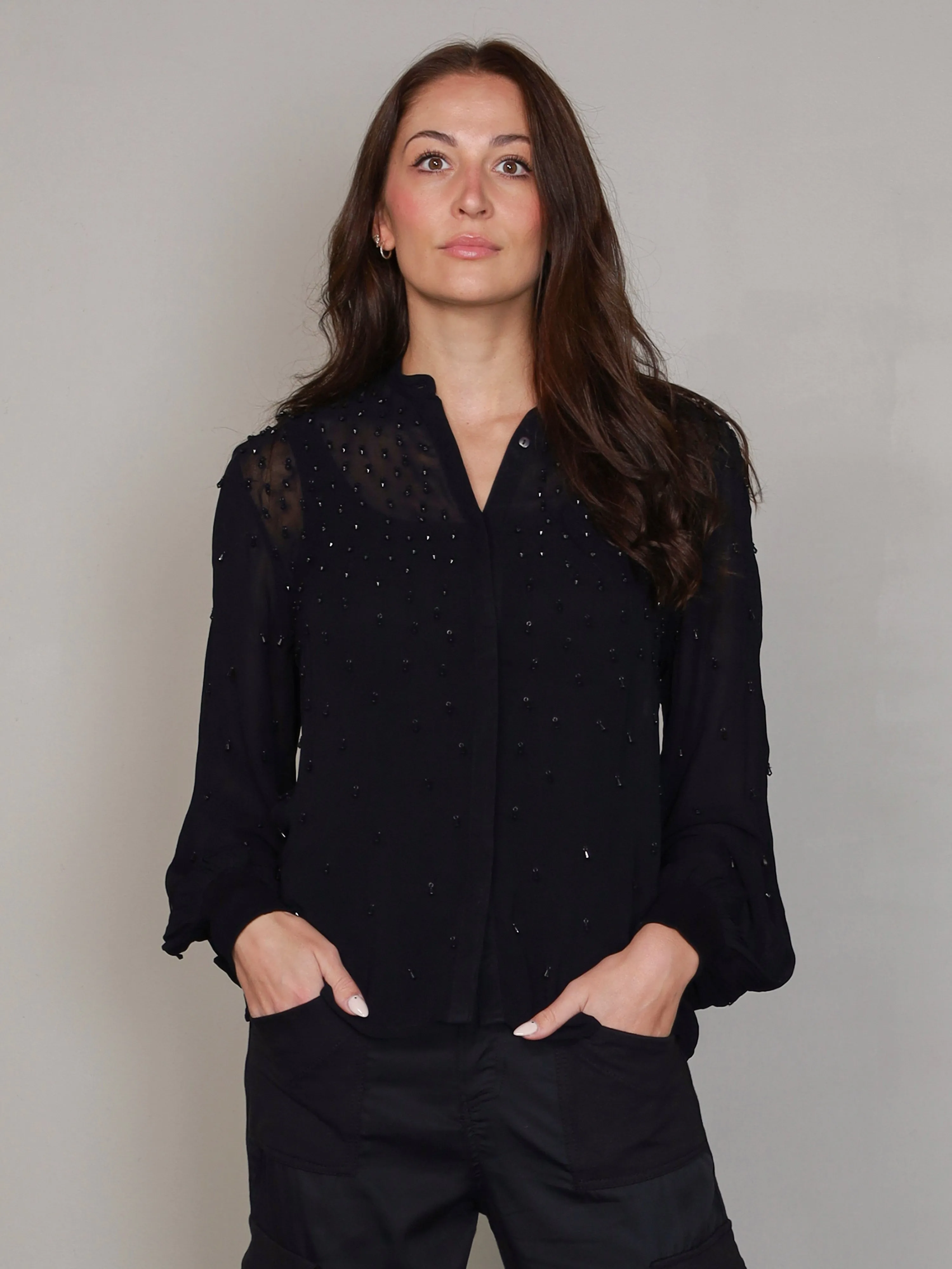 VERONICA shirt - Black