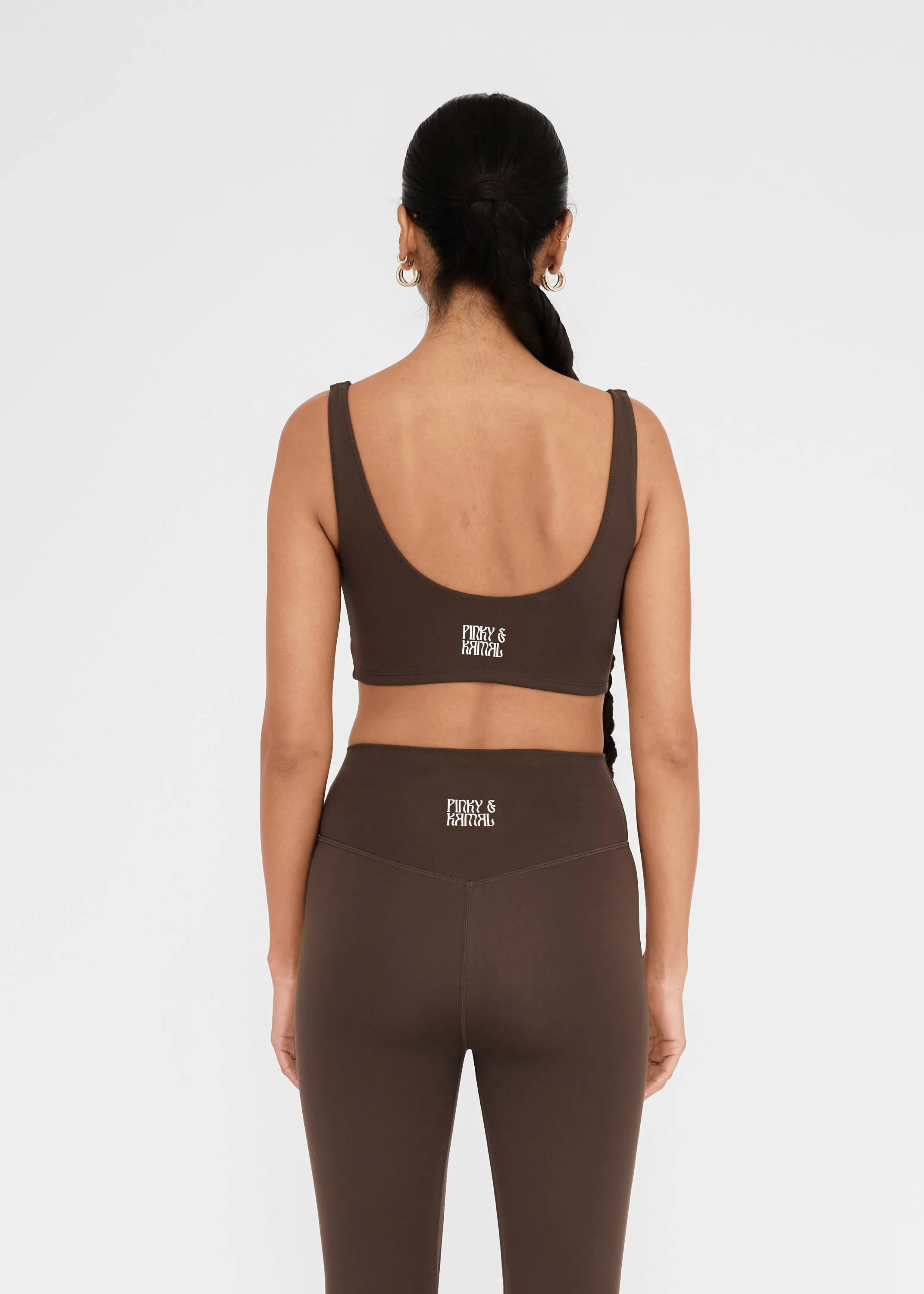 Vibration Crop- Java Brown
