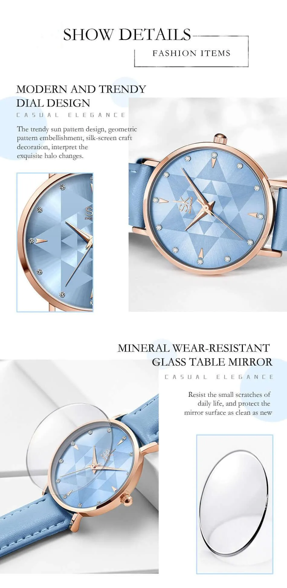 Women's Beautifully Thin Watch