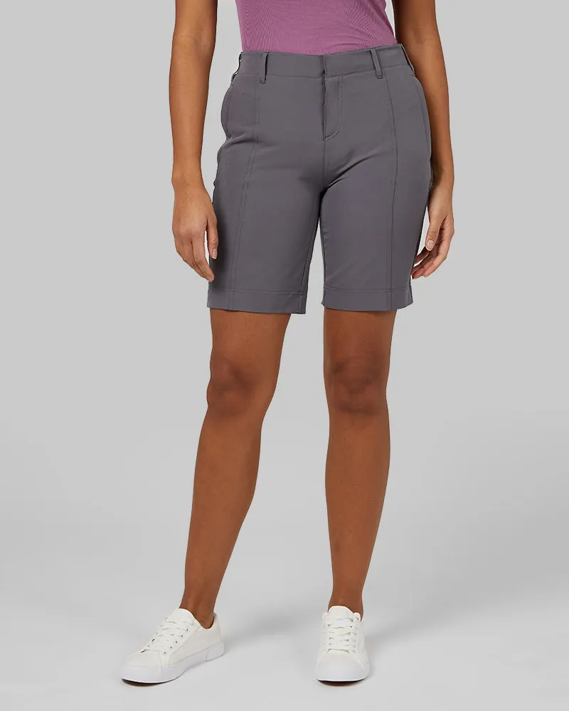 WOMEN'S STRETCH WOVEN BERMUDA SHORT