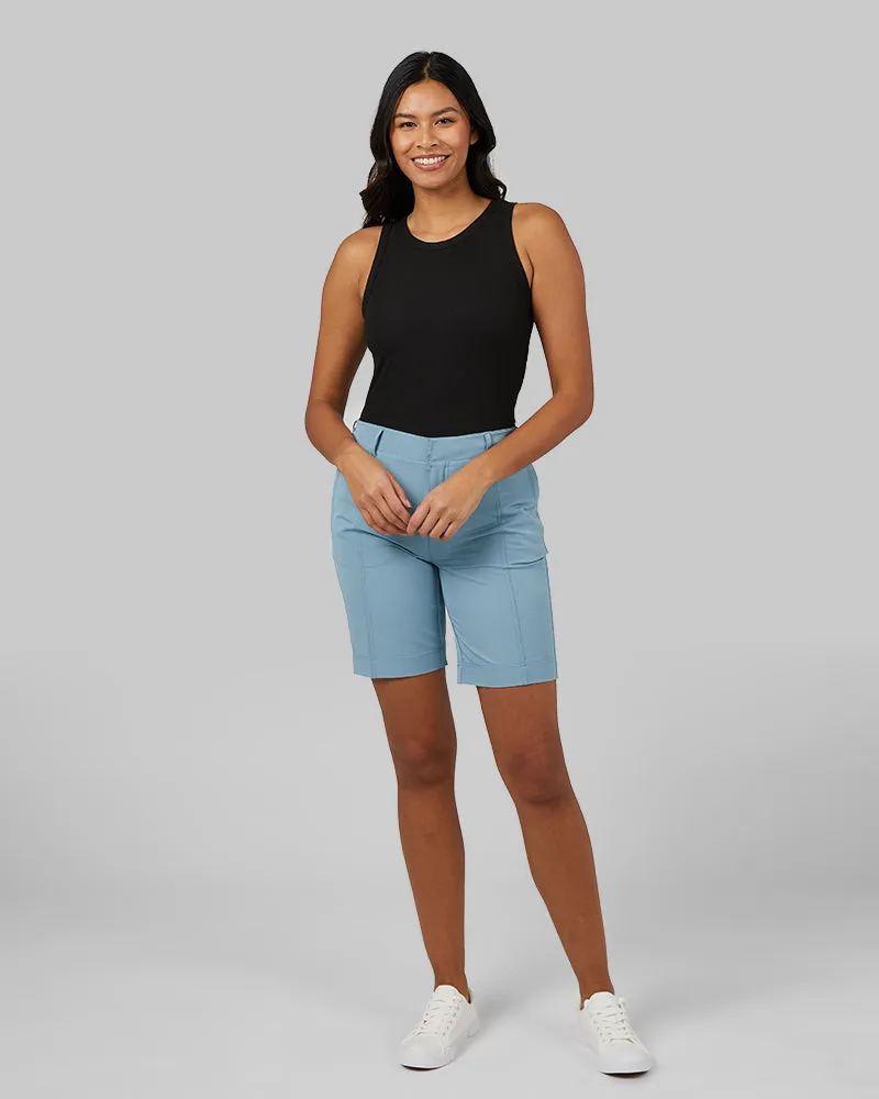 WOMEN'S STRETCH WOVEN BERMUDA SHORT