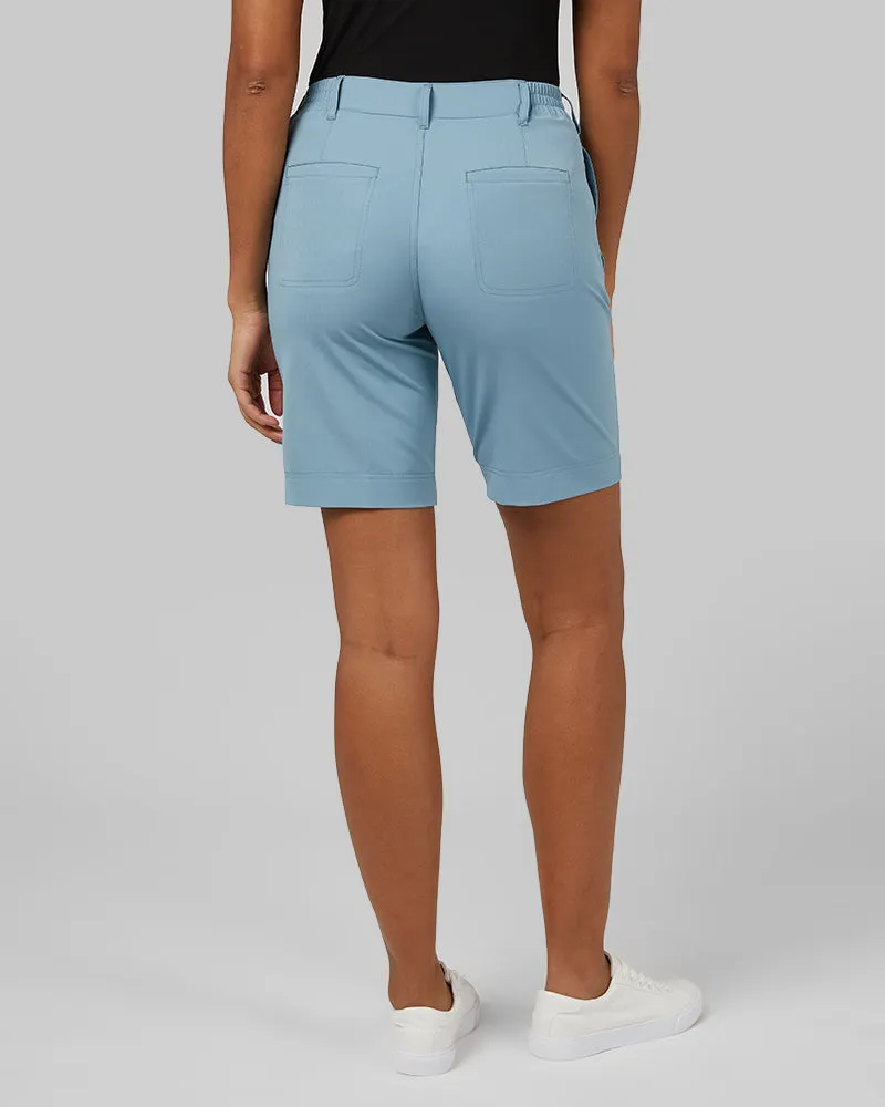 WOMEN'S STRETCH WOVEN BERMUDA SHORT