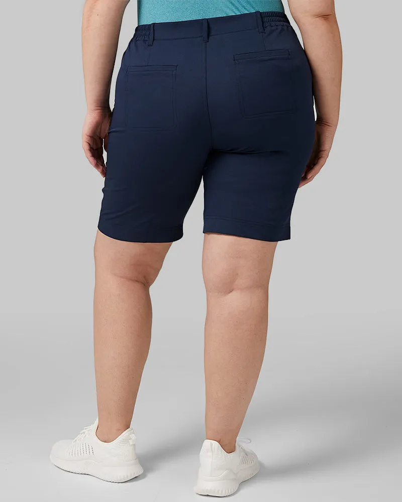 WOMEN'S STRETCH WOVEN BERMUDA SHORT