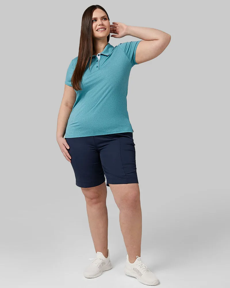 WOMEN'S STRETCH WOVEN BERMUDA SHORT