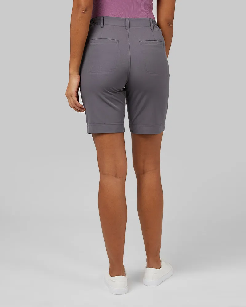 WOMEN'S STRETCH WOVEN BERMUDA SHORT