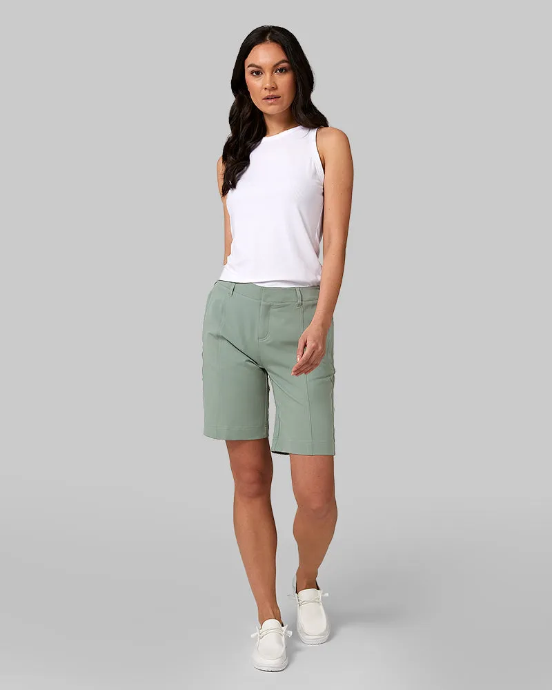 WOMEN'S STRETCH WOVEN BERMUDA SHORT