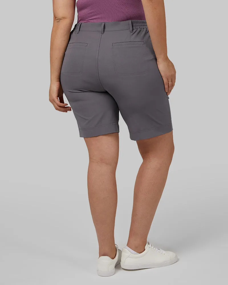 WOMEN'S STRETCH WOVEN BERMUDA SHORT