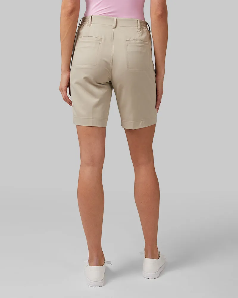 WOMEN'S STRETCH WOVEN BERMUDA SHORT