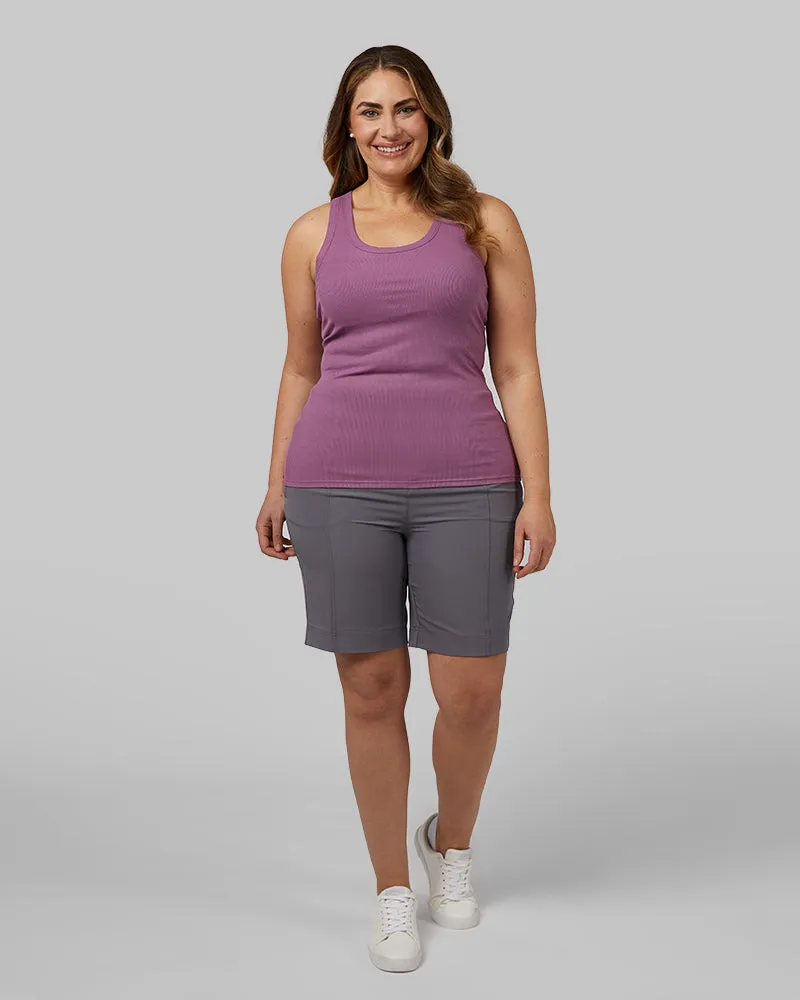 WOMEN'S STRETCH WOVEN BERMUDA SHORT