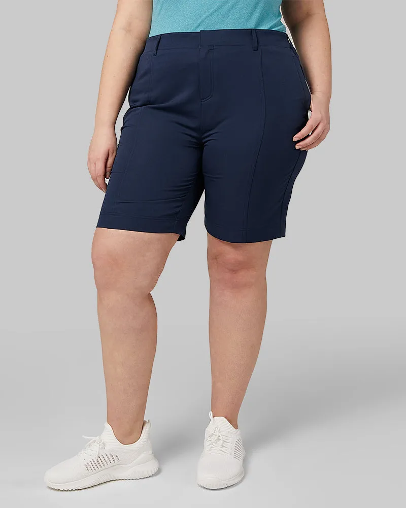 WOMEN'S STRETCH WOVEN BERMUDA SHORT