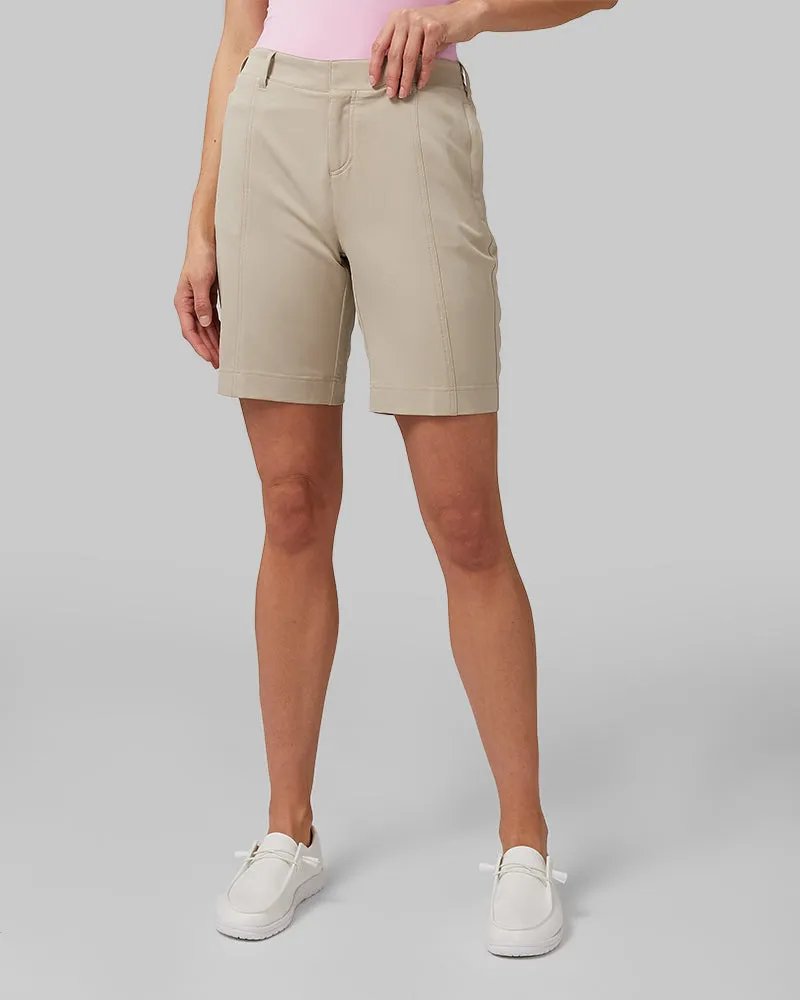 WOMEN'S STRETCH WOVEN BERMUDA SHORT